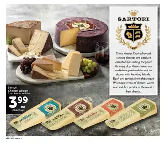 Pavilions Sartori Cheese Wedge offer