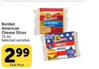 Pavilions Borden American Cheese Slice offer