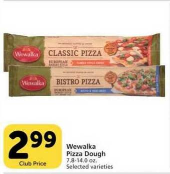 Pavilions Wewalka Pizza Dough offer