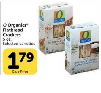 Pavilions O Organics Flatbread Crackers offer