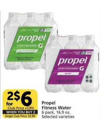 Pavilions Propel Fitness Water offer
