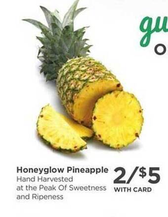 QFC Honeyglow Pineapple offer