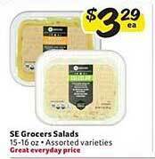 Winn Dixie Se Grocers Salads offer
