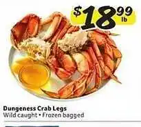 Winn Dixie Dungeness Crab Legs offer