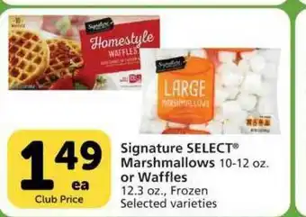 Vons Signature Select Marshmallows Or Waffles offer