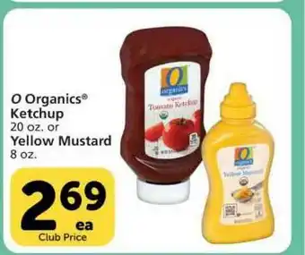Vons Signature Select Ketchup Or Yellow Mustard offer
