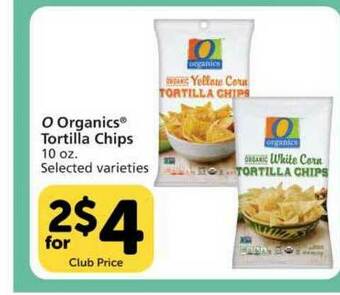 Vons O Organics Tortilla Chips offer