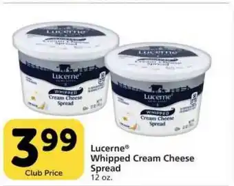 Vons Lucerne Whipped Cream Cheese Spread offer