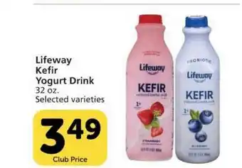 Vons Lifeway Kefir Yogurt Drink offer