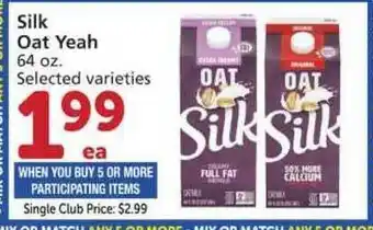 Vons Silk Oat Yeah offer