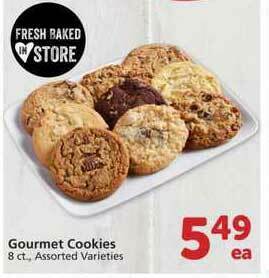 Albertsons Gourmet Cookies offer