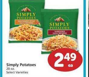 Albertsons Simply Potatoes offer