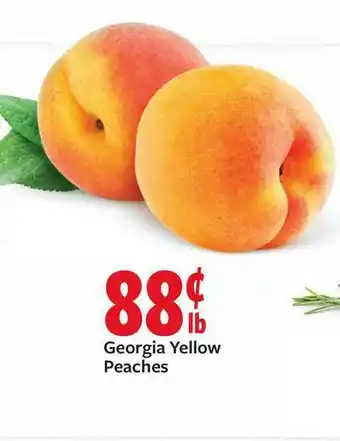 Fareway Georgia Yellow Peaches offer