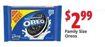 Fareway Family Size Oreos offer