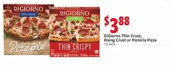 Fareway Digiorno Thin Crust, Rising Crust Or Pizzeria Pizza offer