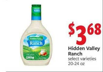 Fareway Hidden Valley Ranch offer