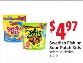 Fareway Swedish Fish Or Sour Patch Kids offer