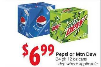 Fareway Pepsi Or Mtn Dew offer