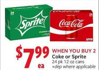 Fareway Coke Or Sprite offer