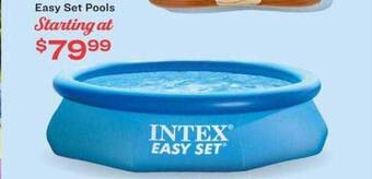 Academy Easy Set Pools offer