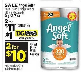 Dollar General Angel Soft offer