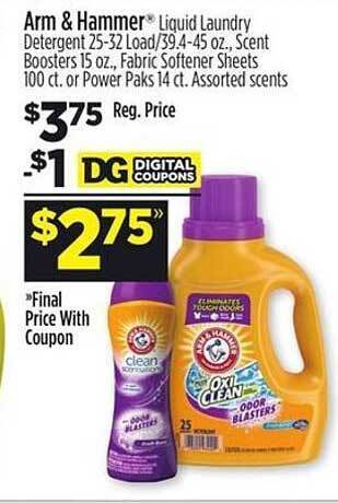 Dollar General Arm & Hammer offer
