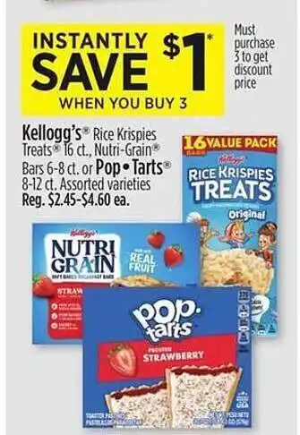 Dollar General Kellogg's Or Pop Tarts offer