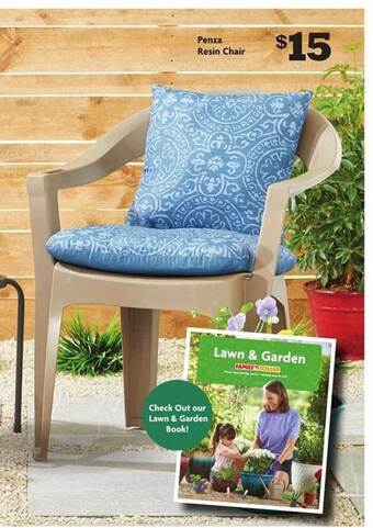 Family Dollar Penza Resin Chair offer