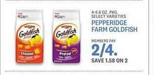 Kings Food Markets Pepperidge Farm Goldfish offer