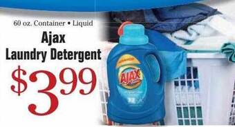 Morton Williams Ajax Laundry Detergent offer