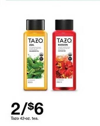 Target Tazo Tea offer