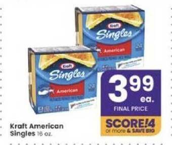 Albertsons Kraft American Singles offer