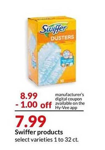 Hy-Vee Swiffer Products offer