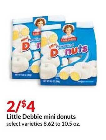 Hy-Vee Little Debbie Mini Donuts offer