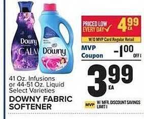 Food Lion Downy Fabric Softener offer