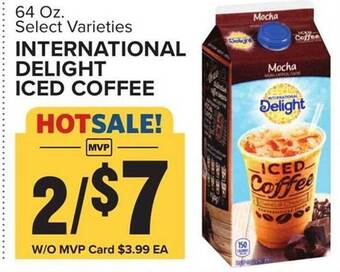 Food Lion International Delight Iced Coffee offer