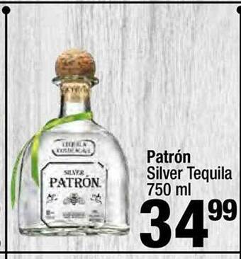 Super King Markets Patrón Silver Tequila offer