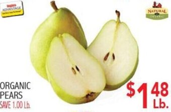 Ingles Markets Organic Pears offer