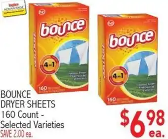 Bounce Dryer Sheets 160 Count