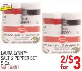 Ingles Markets Salt & Pepper Set 5 oz. offer