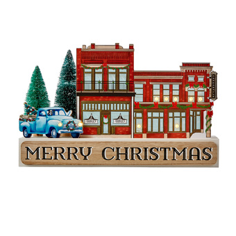 Walmart The Pioneer Woman LED Village Decor, Mercantile offer