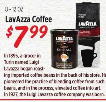 Rouses LavAzza Coffee offer