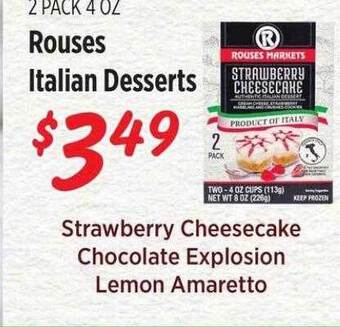 Rouses Rouses Italian Desserts offer