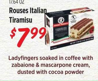 Rouses Rouses Italian Tiramisu offer