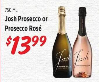 Rouses Josh Prosecco Or Prosecco Rosé offer