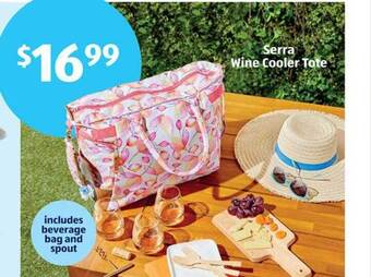 Aldi Serra Wine Cooler Tote offer