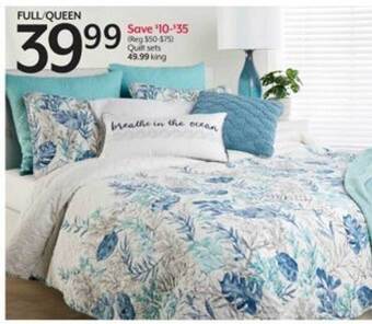 Bealls Quilt Sets offer