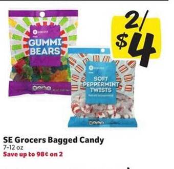 Harveys Supermarkets Se Grocers Bagged Candy offer