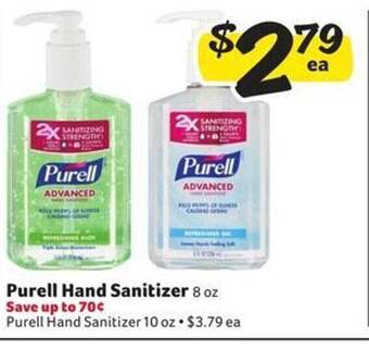 Harveys Supermarkets Purell Hand Sanitizer offer