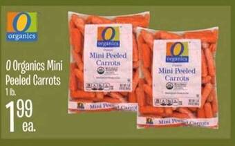 Jewel-Osco O Organics Mini Peeled Carrots offer